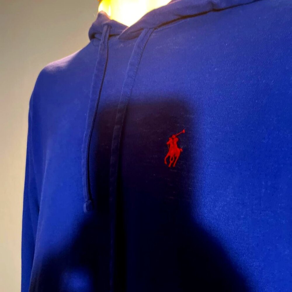 Ralph Lauren Blue Polo Sweater – Classic Fit